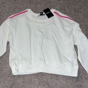 Womens cropped sweatshirt